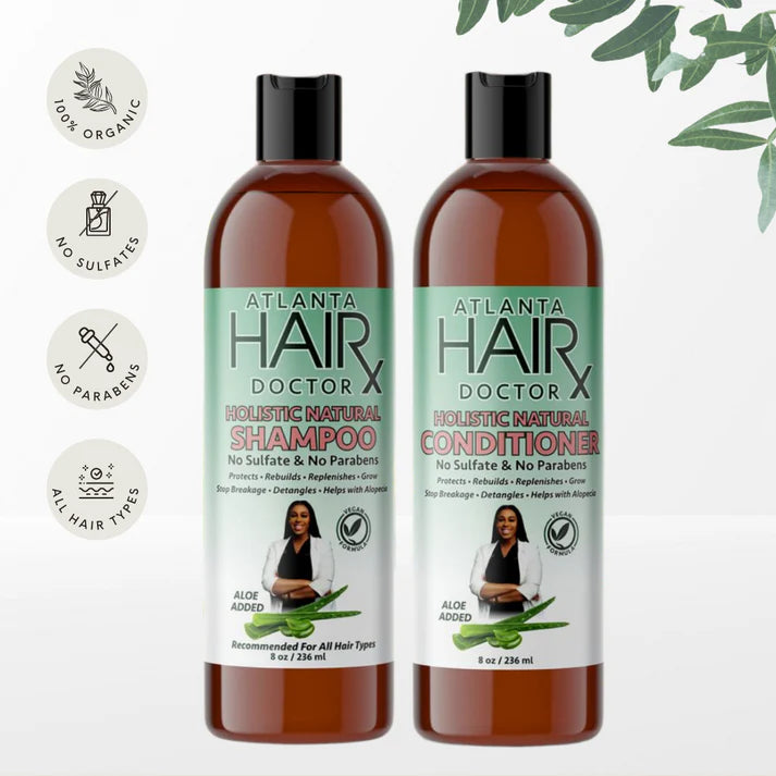 NATURAL SHAMPOO & CONDITIONER - 8 fl oz