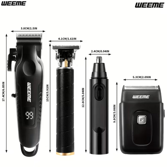 WEEME 4pcs for Man's Grooming Kit