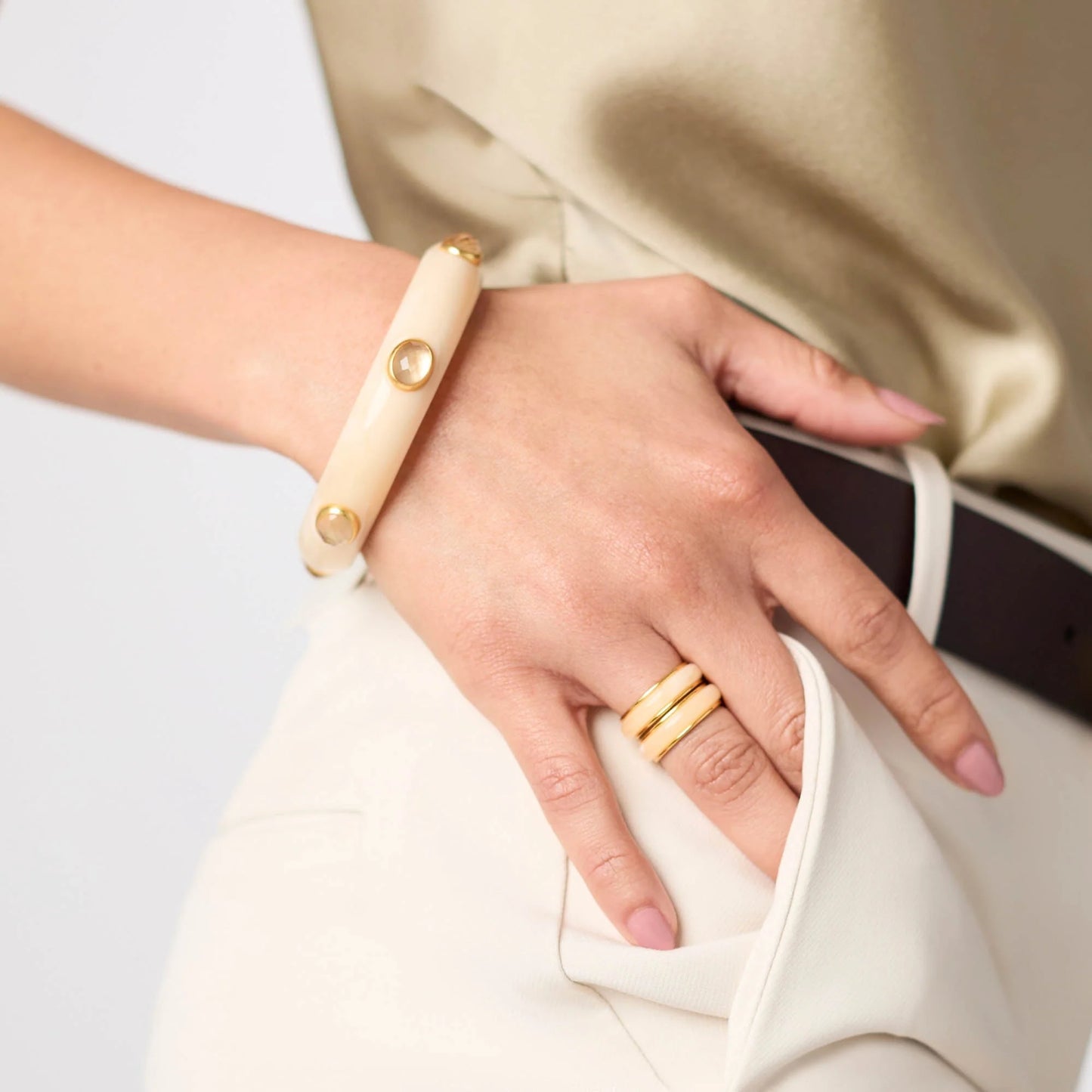 Carnaby Stone Bangle