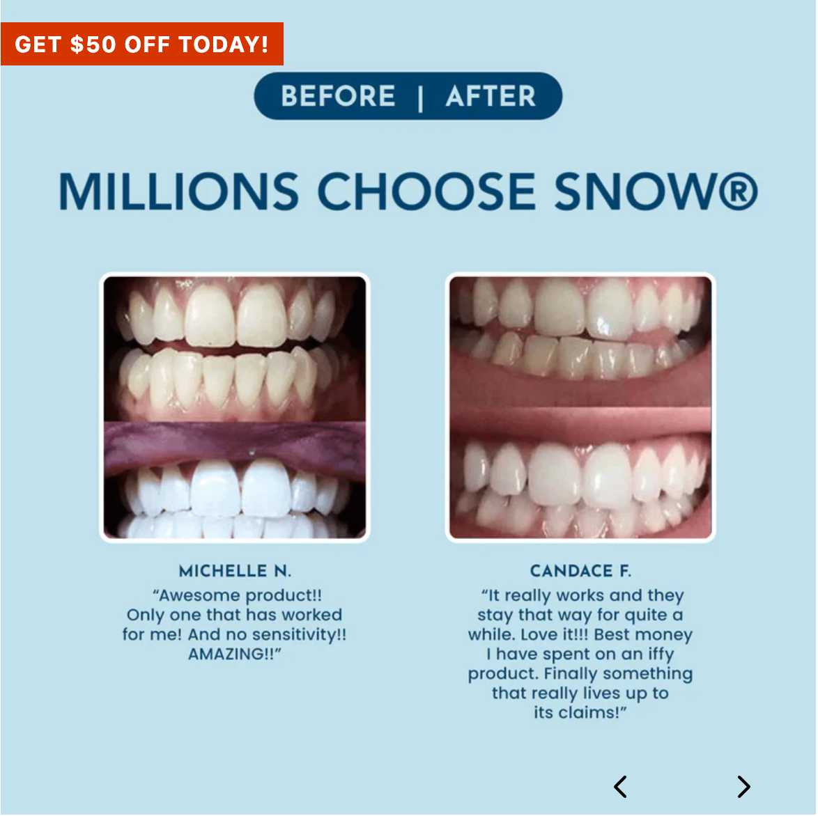 AT-HOME TEETH WHITENING KIT