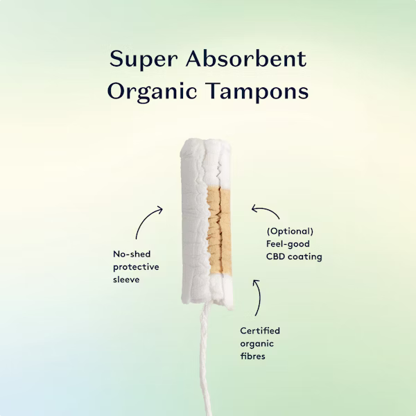 Nude & CBD tampons