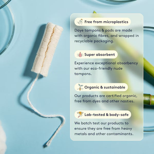 Nude & CBD tampons