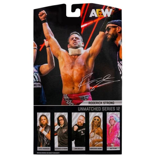 AEW Unmatched Roderick Strong - 6-Inch Figure