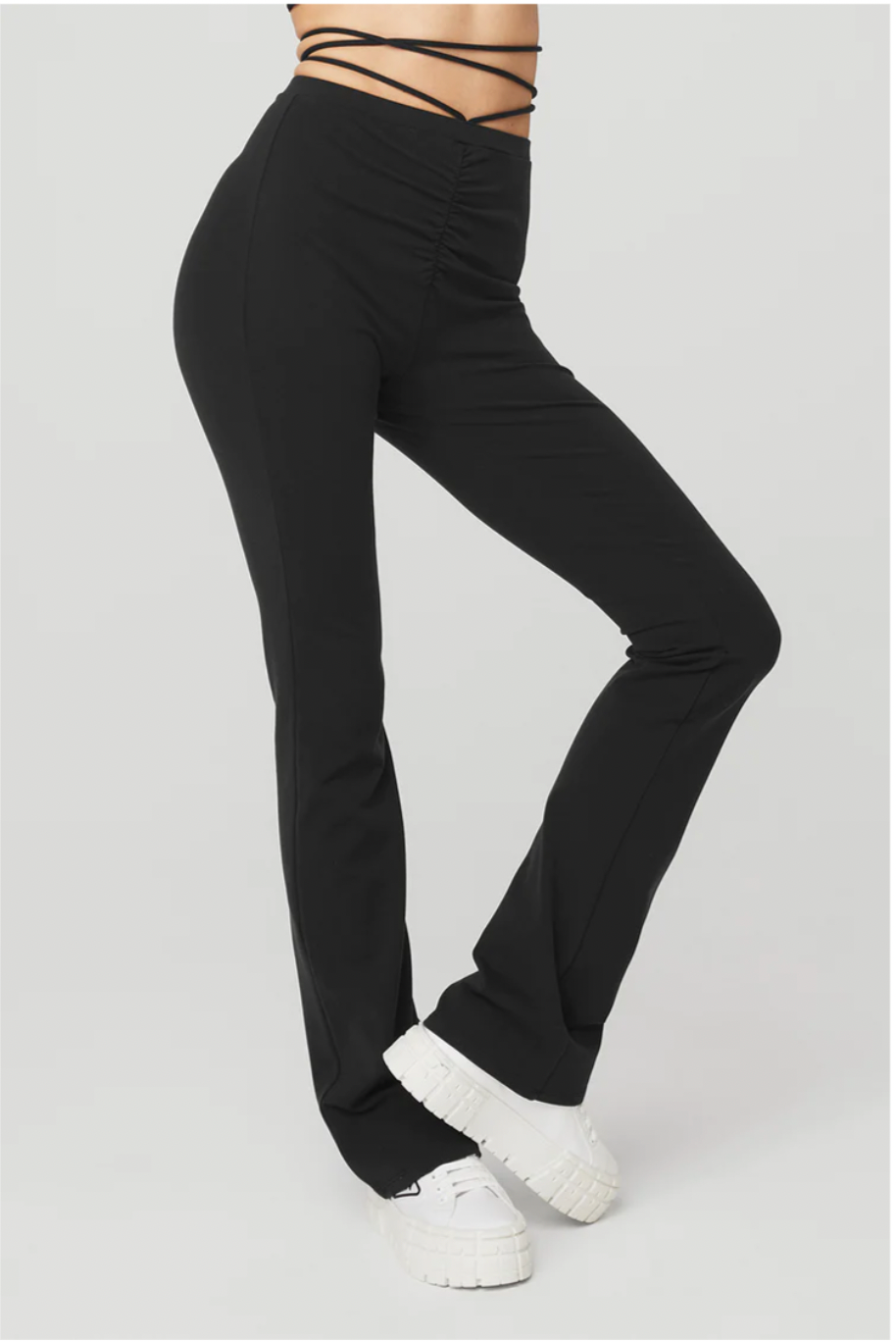 AIRBRUSH HIGH-WAIST CINCH FLARE LEGGING