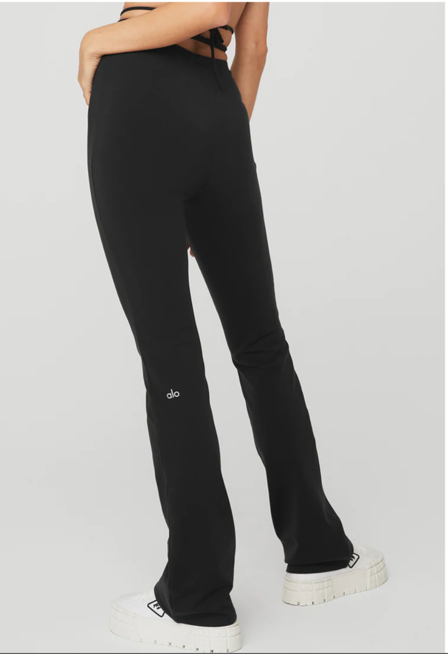 AIRBRUSH HIGH-WAIST CINCH FLARE LEGGING
