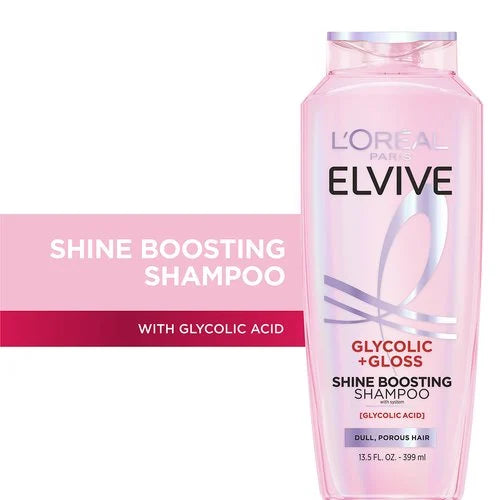 Elvive Glycolic + Gloss Shine Boosting Shampoo
