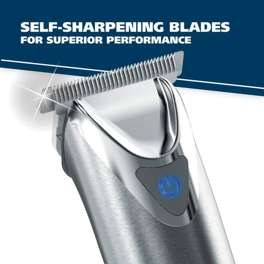 Brushed Stainless Steel Lithium-Ion™ 2.0 Cordless Rechargeable Trimmer