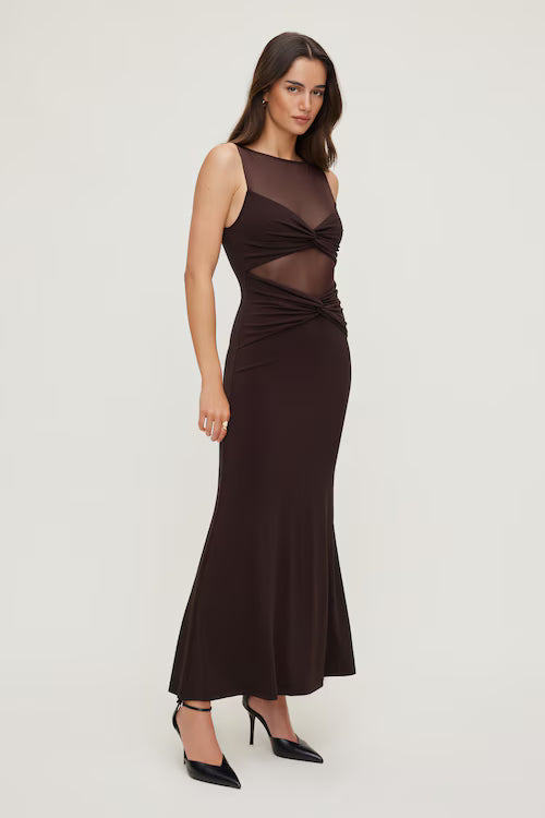 Sculpt Twisted Maxi Dress