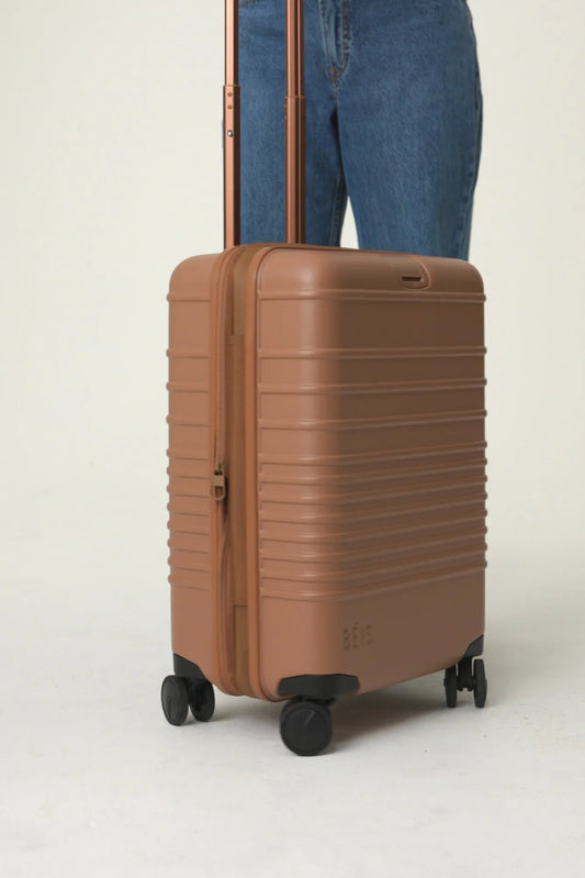 The Carry-On Roller in Camel