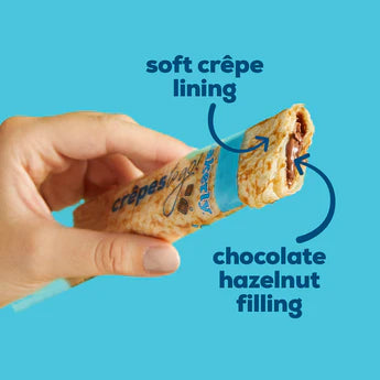 chocolate hazelnut crêpes to-go!
