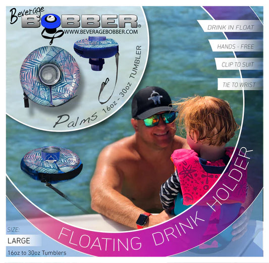 BEVERAGE BOBBER - Patented Floating Drink Holder