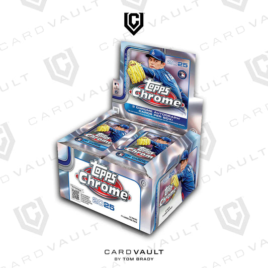 2025 Topps Chrome Baseball Jumbo Box