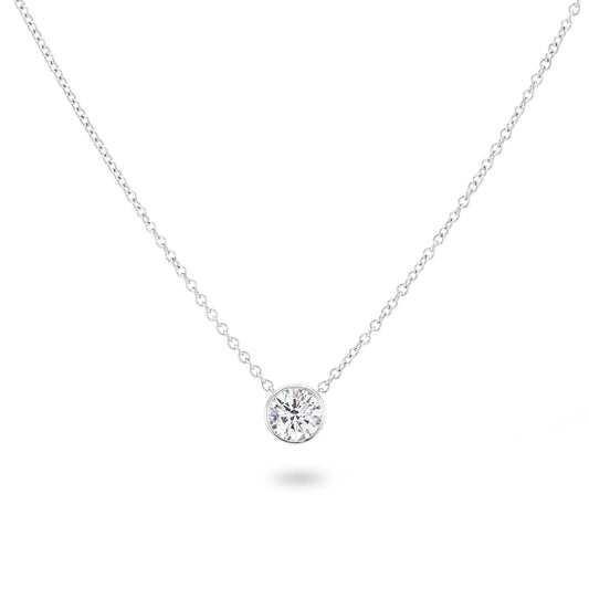 Vega Solitaire Necklace - Multiple Sizes