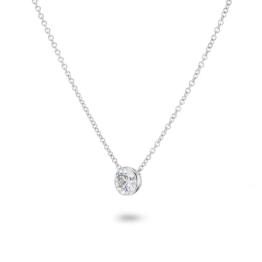 Vega Solitaire Necklace - Multiple Sizes