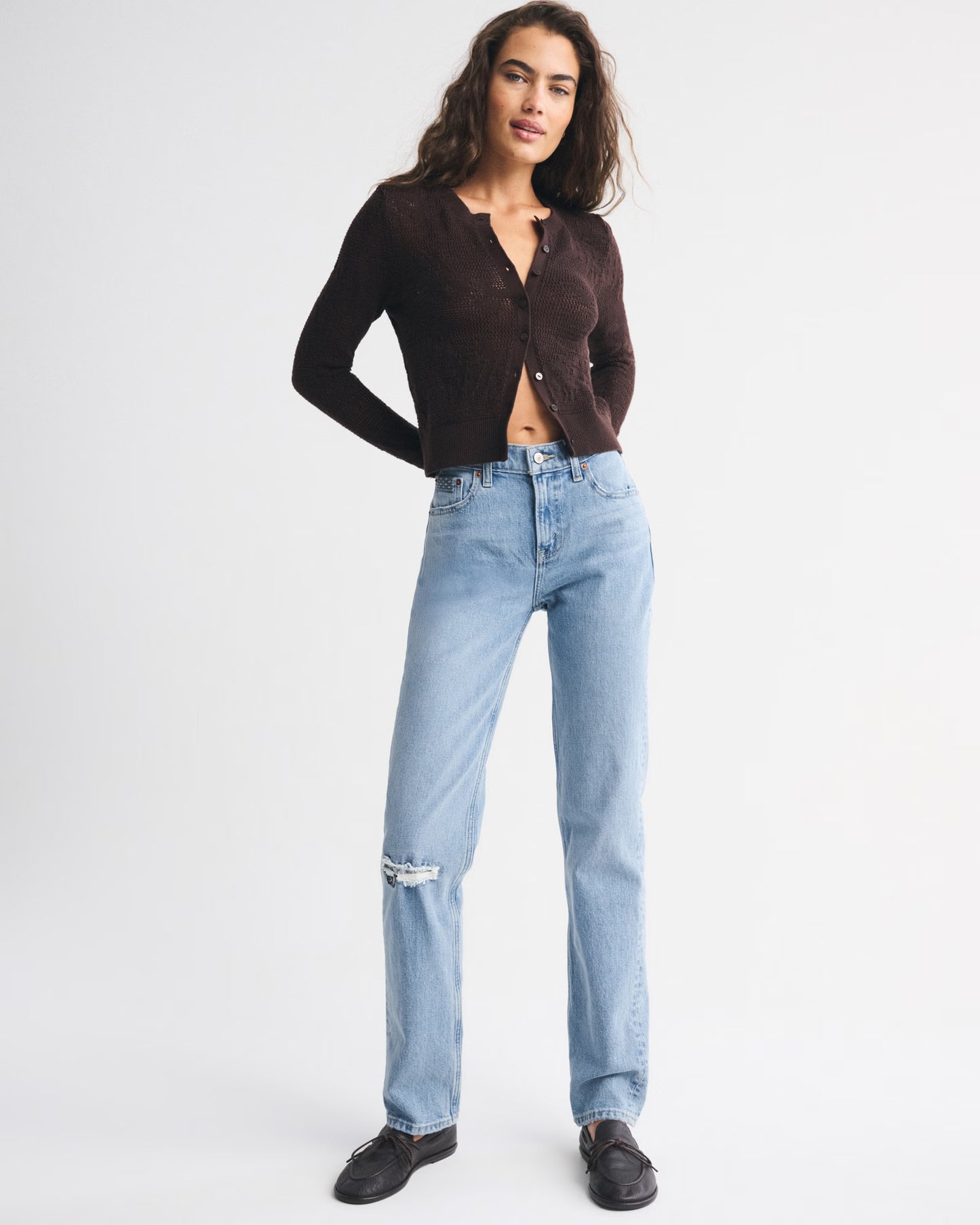 Mid Rise 90s Straight Jean