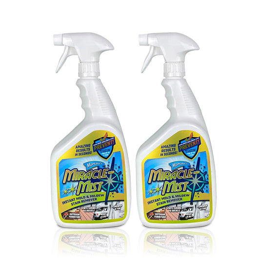 MiracleMist Instant Mold & Mildew Stain Remover, 32 oz | 2 Pack