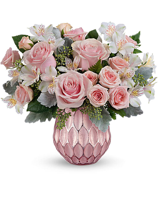 Teleflora's Pink Pastel Bouquet