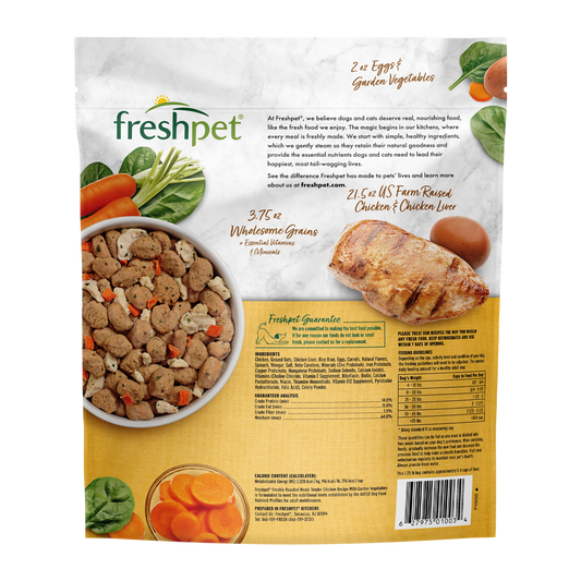 roasted meals® tender chicken recipe with garden vegetables