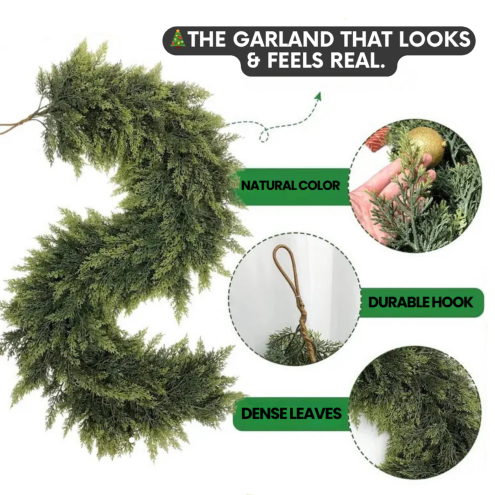 FloraGrove Cedar Garlands
