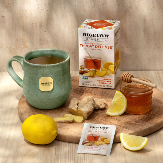 Throat Defense® Ginger Honey Lemon Herbal Tea