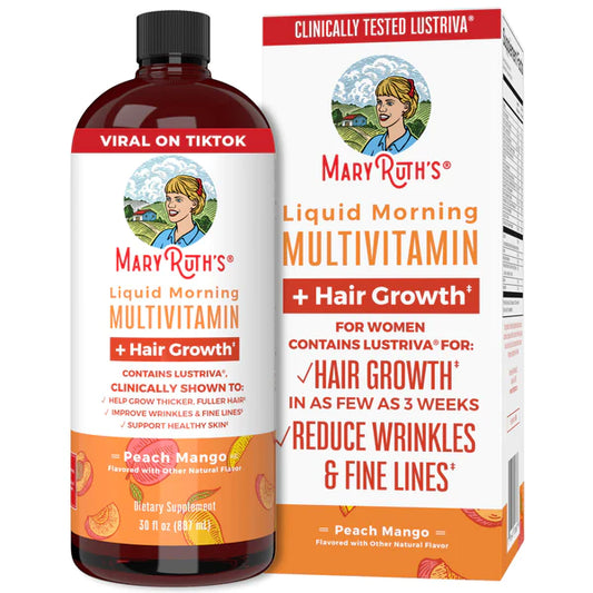 Liquid Morning Multivitamin + Hair Growth
