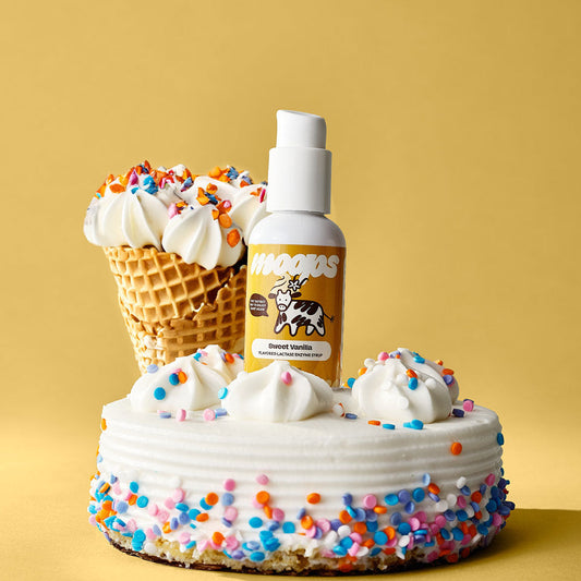 Flavored Lactase Enzyme Syrup